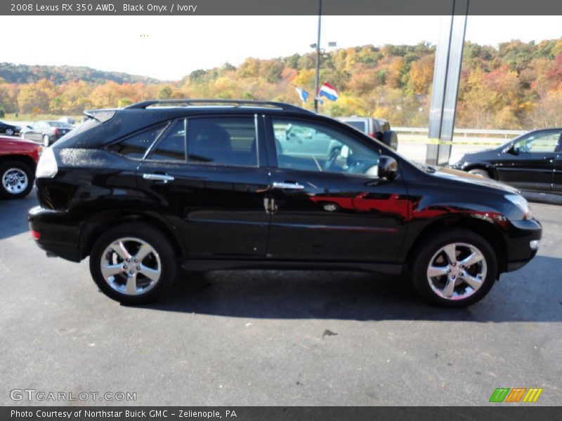 Black Onyx / Ivory 2008 Lexus RX 350 AWD