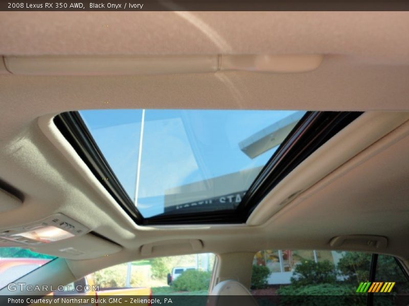 Black Onyx / Ivory 2008 Lexus RX 350 AWD
