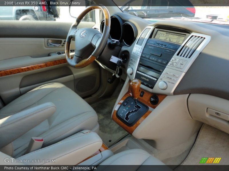 Black Onyx / Ivory 2008 Lexus RX 350 AWD