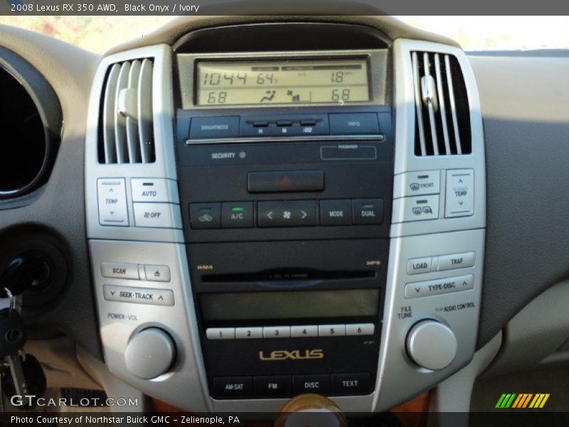 Black Onyx / Ivory 2008 Lexus RX 350 AWD