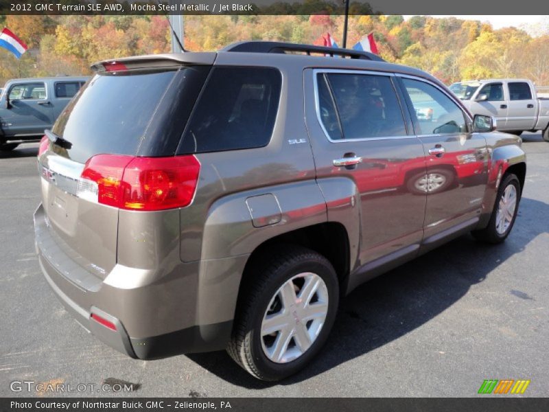 Mocha Steel Metallic / Jet Black 2012 GMC Terrain SLE AWD