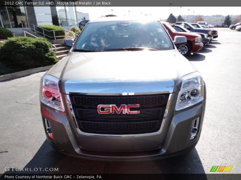 Mocha Steel Metallic / Jet Black 2012 GMC Terrain SLE AWD