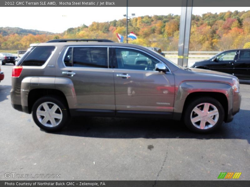 Mocha Steel Metallic / Jet Black 2012 GMC Terrain SLE AWD