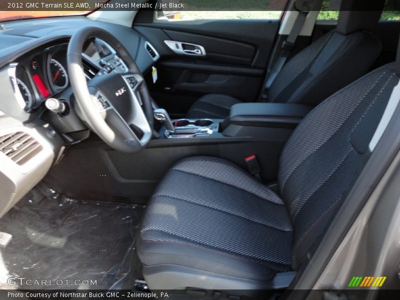 Mocha Steel Metallic / Jet Black 2012 GMC Terrain SLE AWD
