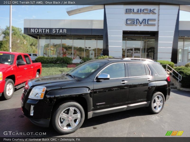 Onyx Black / Jet Black 2012 GMC Terrain SLT AWD