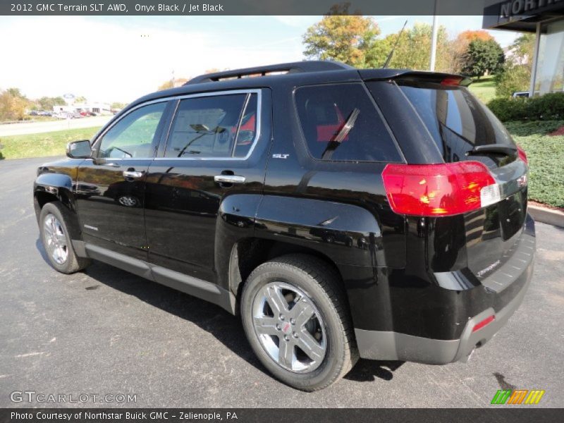 Onyx Black / Jet Black 2012 GMC Terrain SLT AWD