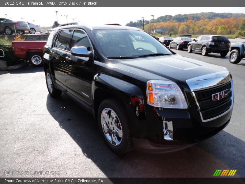 Onyx Black / Jet Black 2012 GMC Terrain SLT AWD
