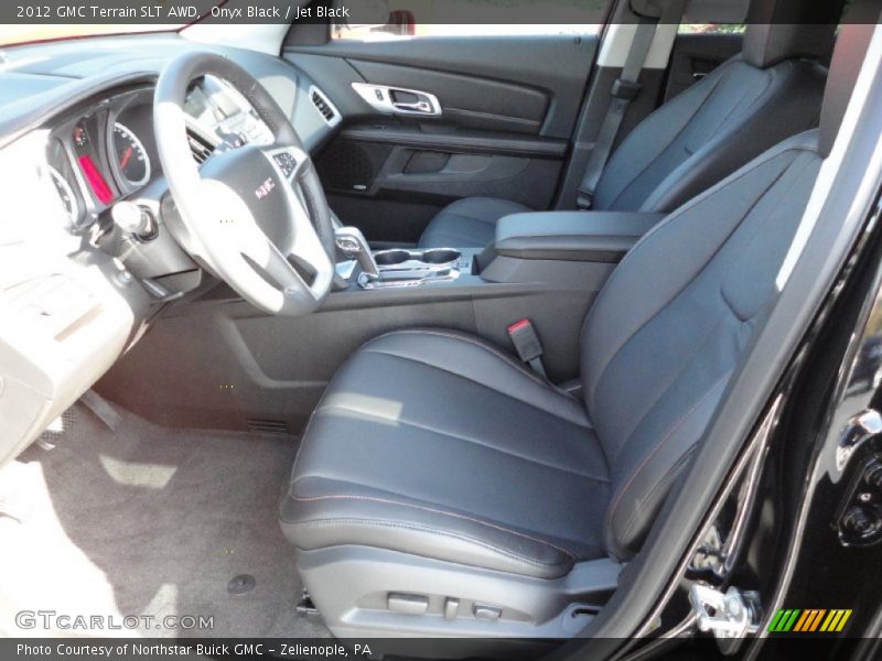 Onyx Black / Jet Black 2012 GMC Terrain SLT AWD
