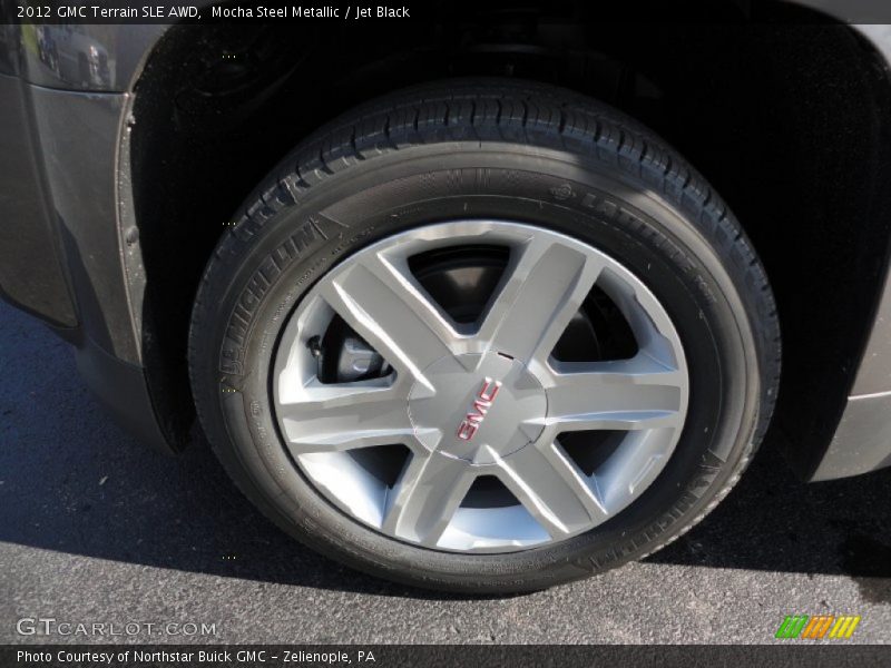 Mocha Steel Metallic / Jet Black 2012 GMC Terrain SLE AWD