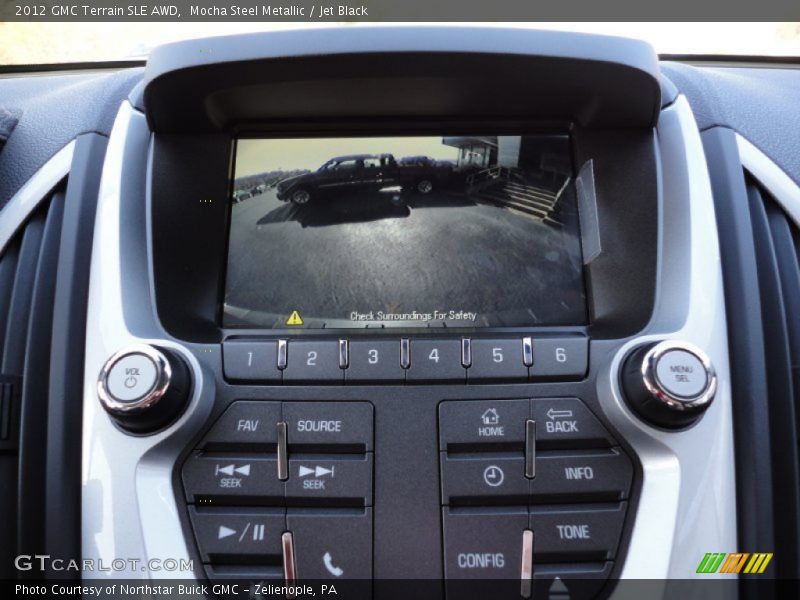 Mocha Steel Metallic / Jet Black 2012 GMC Terrain SLE AWD