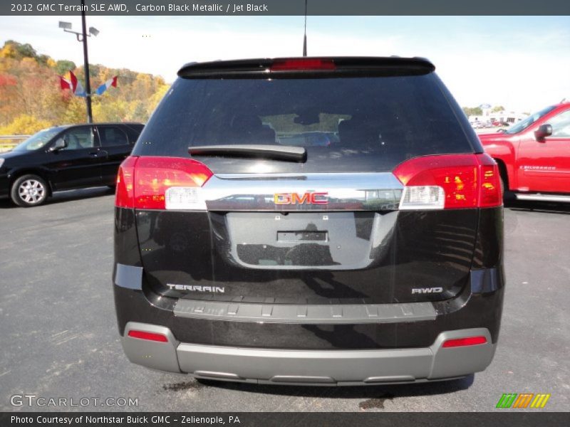 Carbon Black Metallic / Jet Black 2012 GMC Terrain SLE AWD
