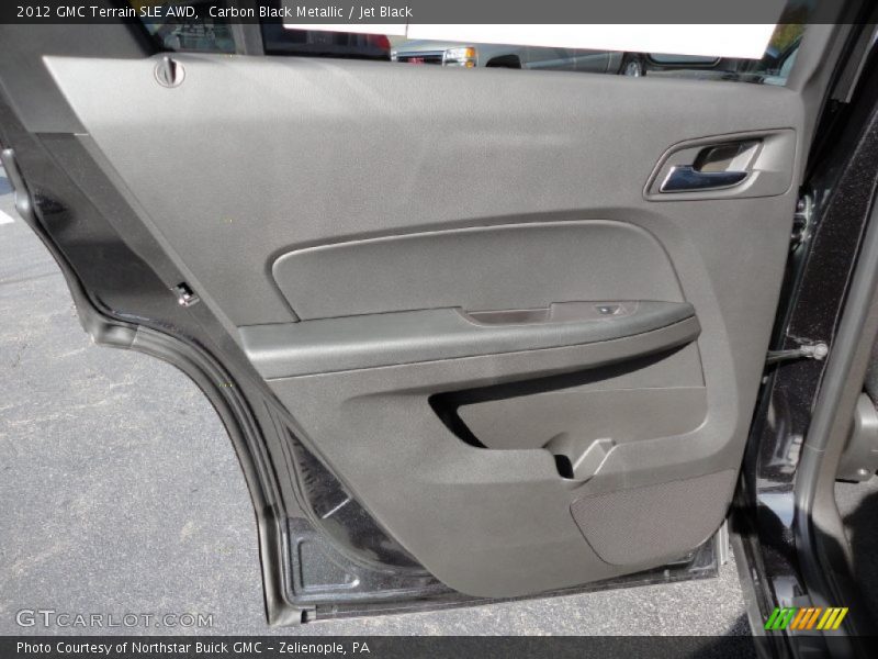 Carbon Black Metallic / Jet Black 2012 GMC Terrain SLE AWD