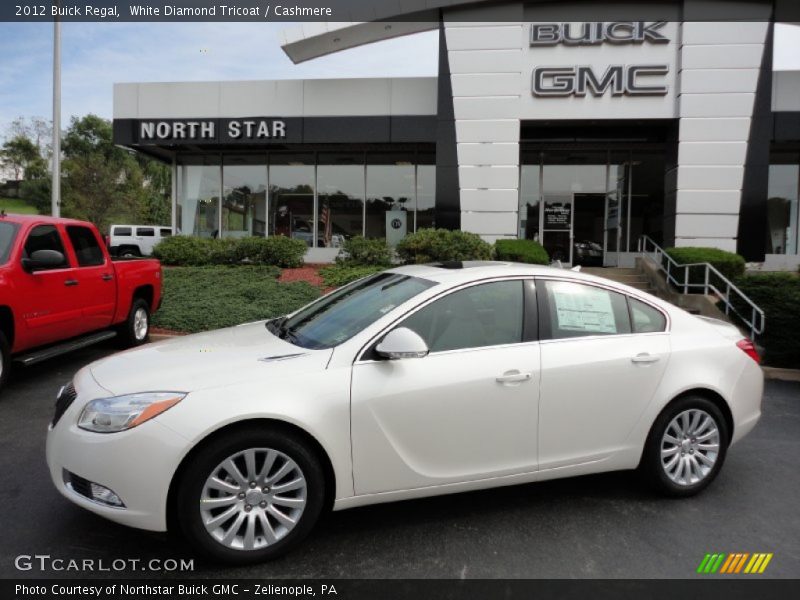 White Diamond Tricoat / Cashmere 2012 Buick Regal