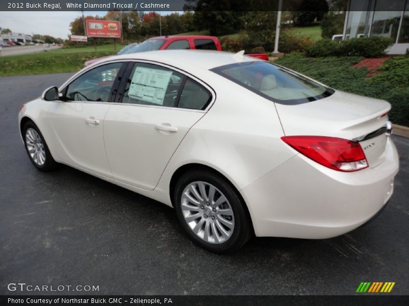 White Diamond Tricoat / Cashmere 2012 Buick Regal