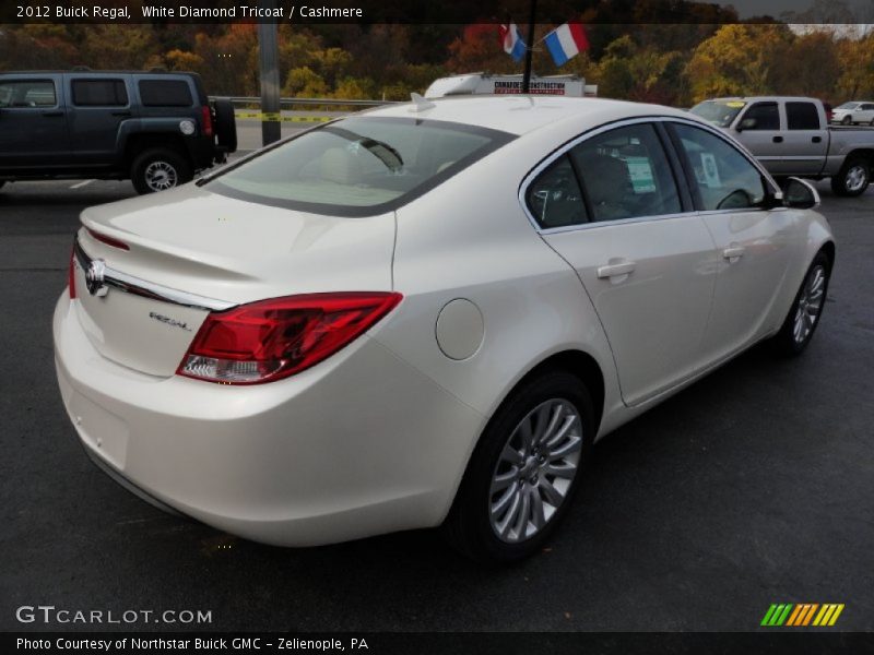 White Diamond Tricoat / Cashmere 2012 Buick Regal