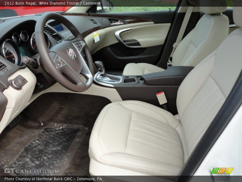 White Diamond Tricoat / Cashmere 2012 Buick Regal