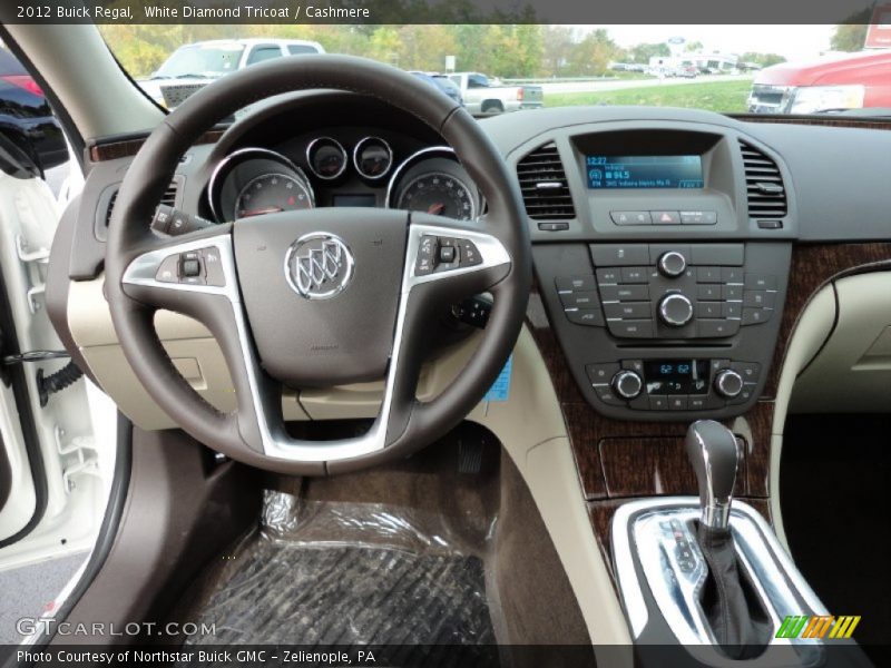 White Diamond Tricoat / Cashmere 2012 Buick Regal