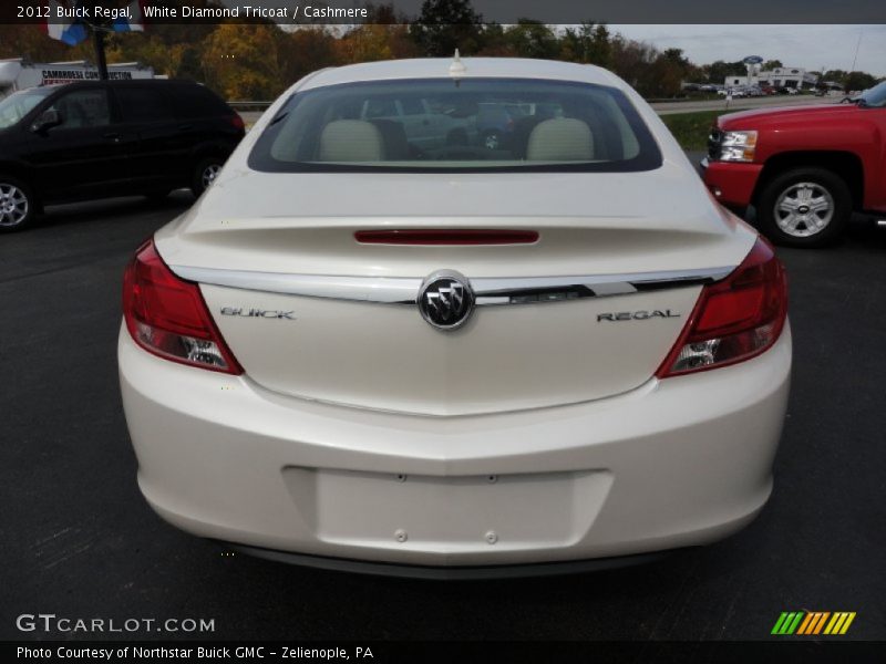 White Diamond Tricoat / Cashmere 2012 Buick Regal