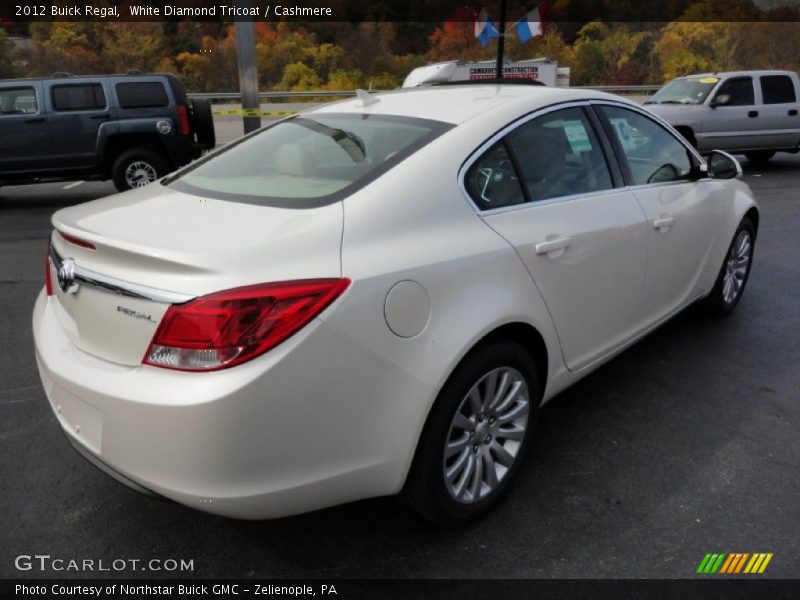 White Diamond Tricoat / Cashmere 2012 Buick Regal