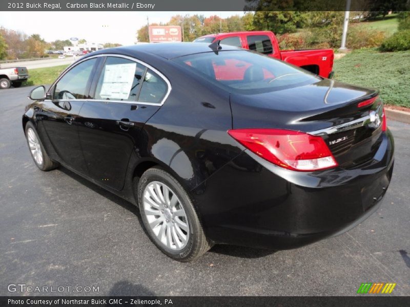 Carbon Black Metallic / Ebony 2012 Buick Regal