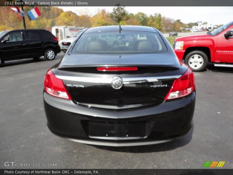 Carbon Black Metallic / Ebony 2012 Buick Regal