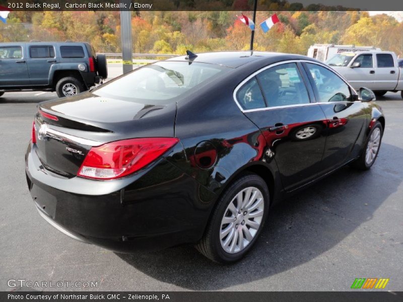Carbon Black Metallic / Ebony 2012 Buick Regal