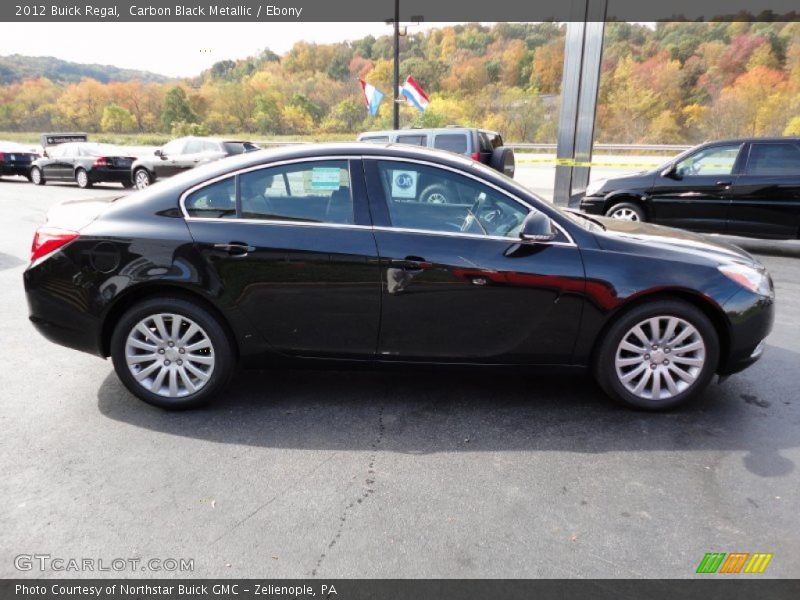 Carbon Black Metallic / Ebony 2012 Buick Regal