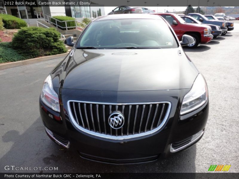 Carbon Black Metallic / Ebony 2012 Buick Regal