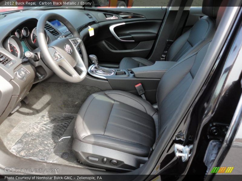 Carbon Black Metallic / Ebony 2012 Buick Regal
