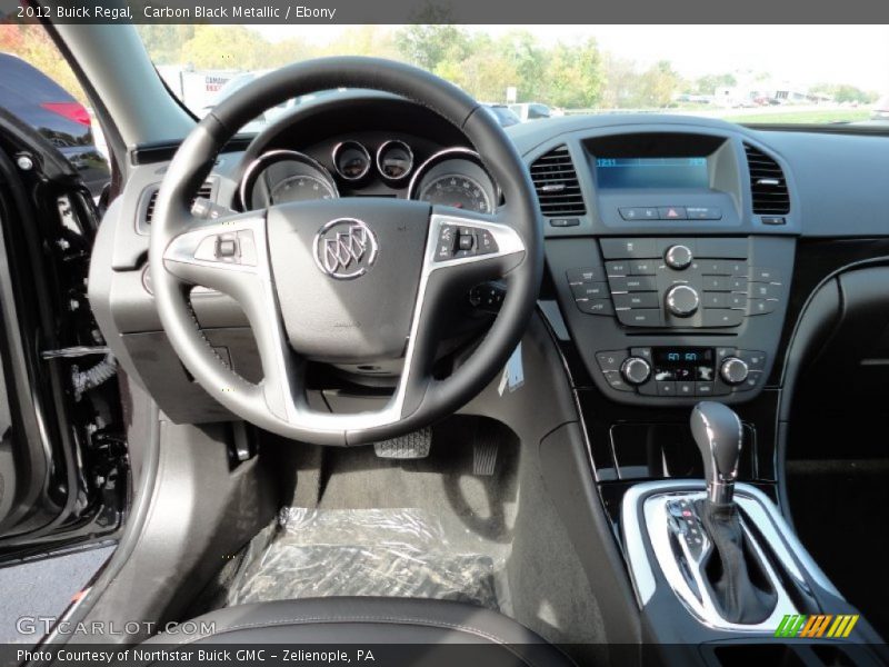 Carbon Black Metallic / Ebony 2012 Buick Regal