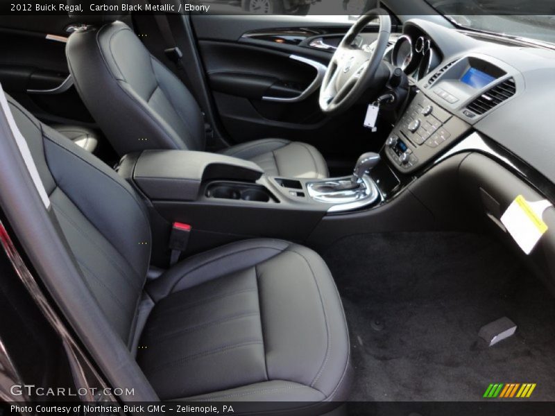 Carbon Black Metallic / Ebony 2012 Buick Regal
