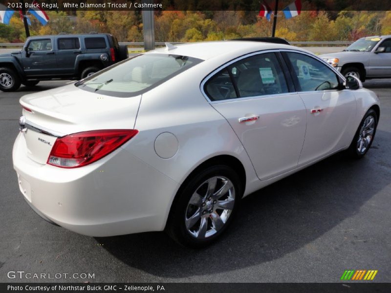 White Diamond Tricoat / Cashmere 2012 Buick Regal