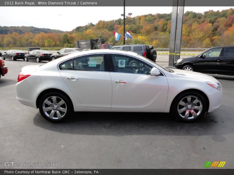 White Diamond Tricoat / Cashmere 2012 Buick Regal