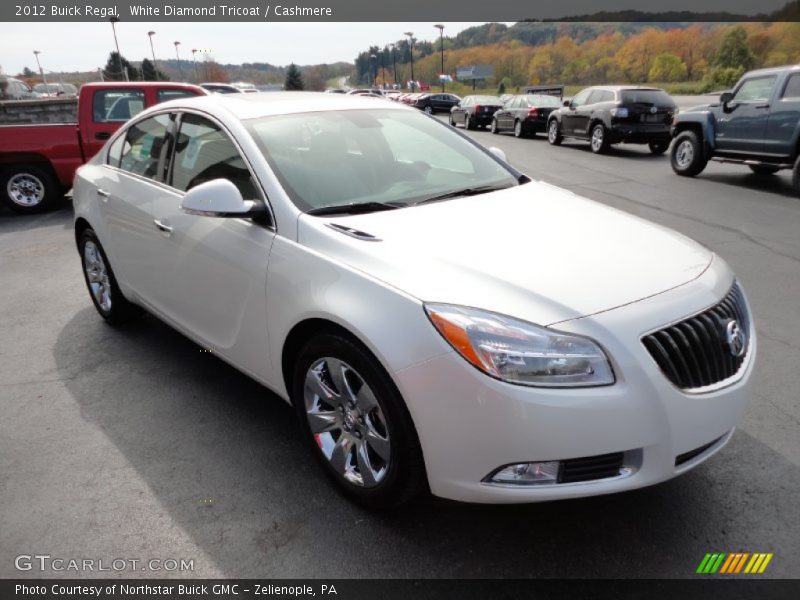White Diamond Tricoat / Cashmere 2012 Buick Regal