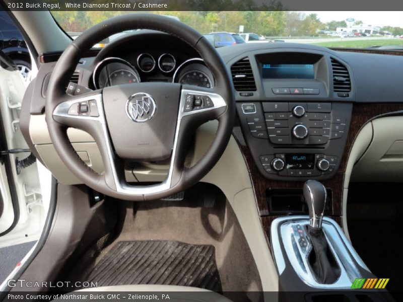 White Diamond Tricoat / Cashmere 2012 Buick Regal