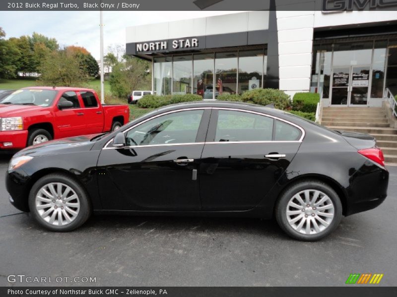 Black Onyx / Ebony 2012 Buick Regal Turbo