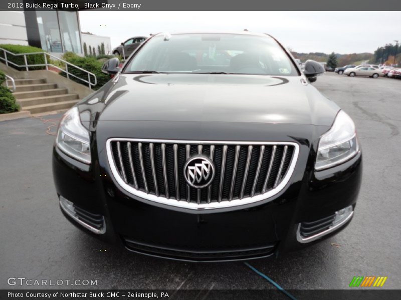 Black Onyx / Ebony 2012 Buick Regal Turbo