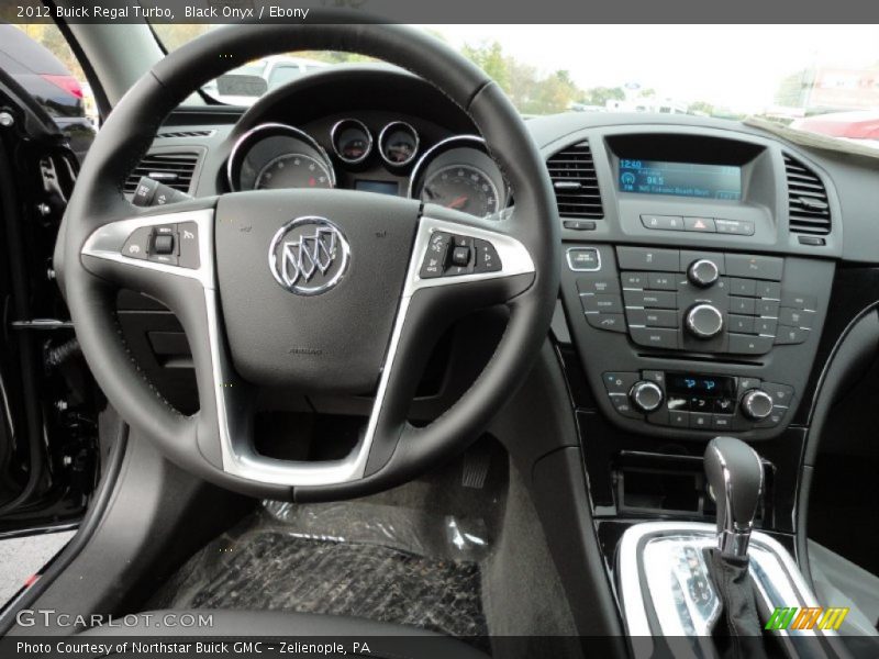 Dashboard of 2012 Regal Turbo