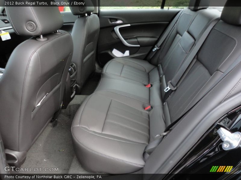  2012 Regal Turbo Ebony Interior