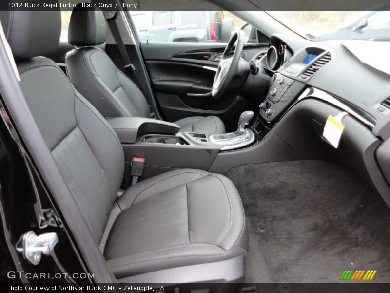 Black Onyx / Ebony 2012 Buick Regal Turbo