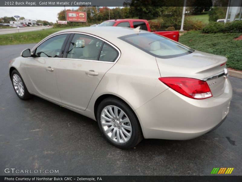 Gold Mist Metallic / Cashmere 2012 Buick Regal