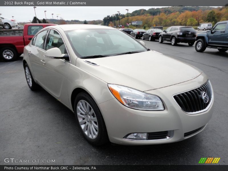 Gold Mist Metallic / Cashmere 2012 Buick Regal