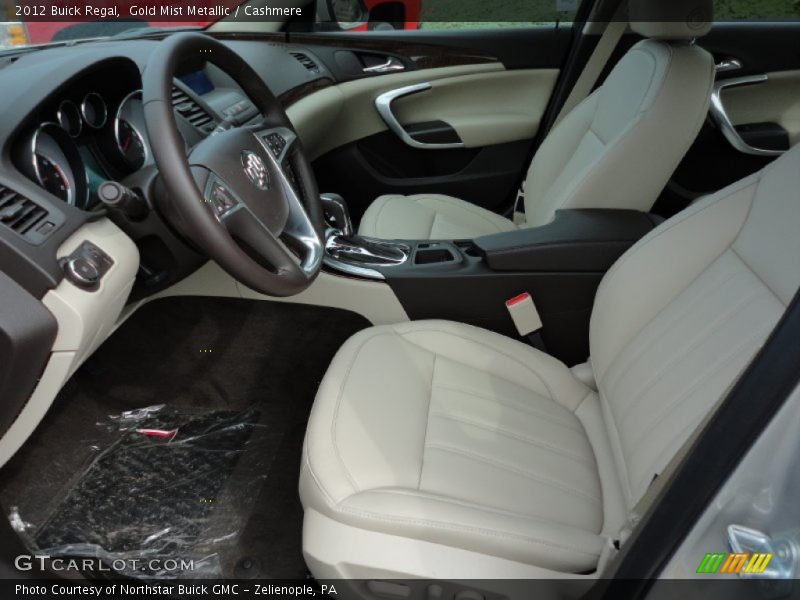 Gold Mist Metallic / Cashmere 2012 Buick Regal