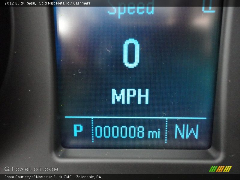 Gold Mist Metallic / Cashmere 2012 Buick Regal