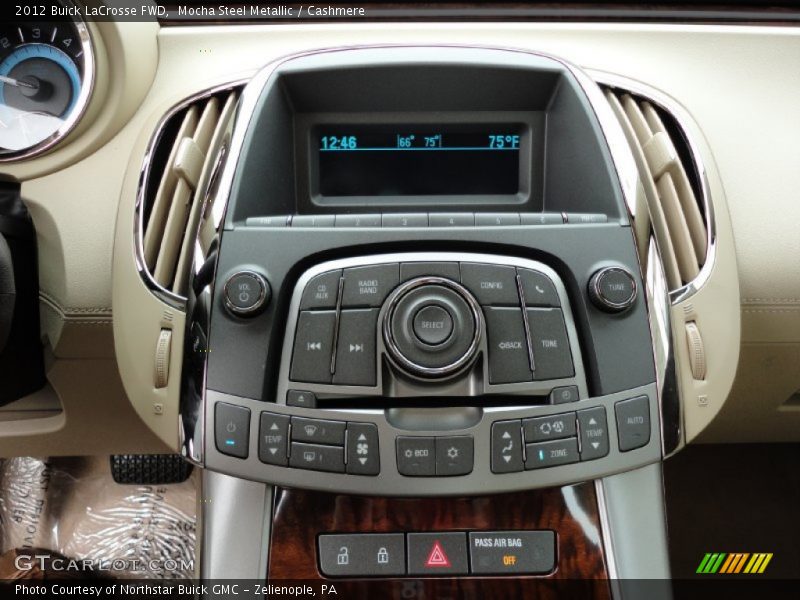 Controls of 2012 LaCrosse FWD