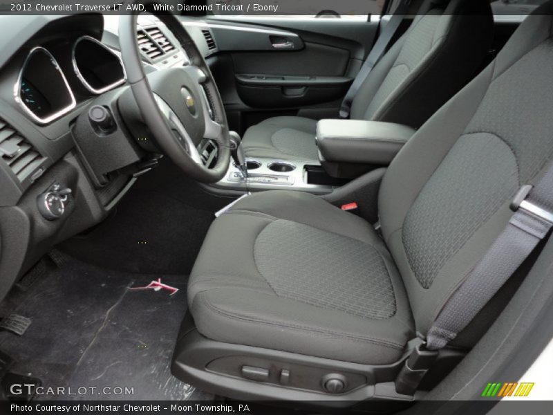  2012 Traverse LT AWD Ebony Interior