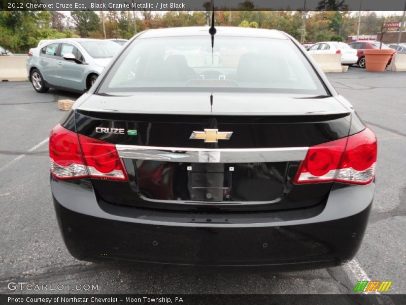 Black Granite Metallic / Jet Black 2012 Chevrolet Cruze Eco