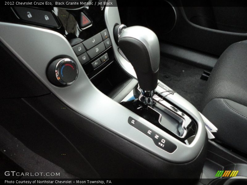 Black Granite Metallic / Jet Black 2012 Chevrolet Cruze Eco