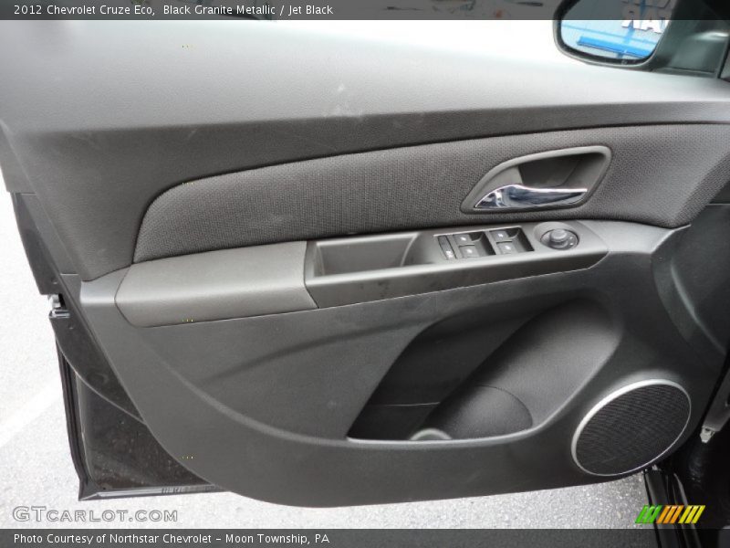 Black Granite Metallic / Jet Black 2012 Chevrolet Cruze Eco