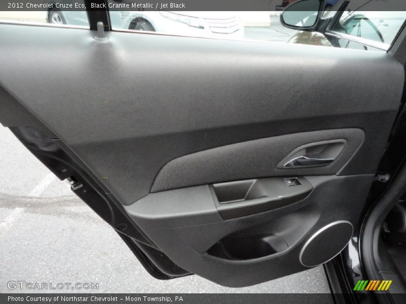 Black Granite Metallic / Jet Black 2012 Chevrolet Cruze Eco